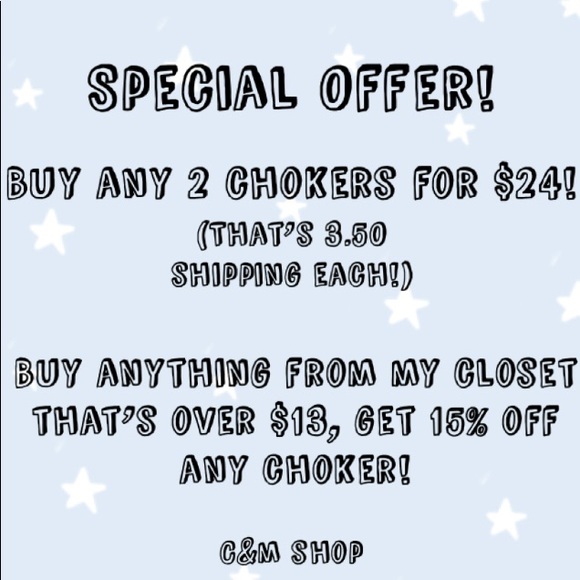 SPECIAL OFFER (Includes Chokers!) - Picture 1 of 1